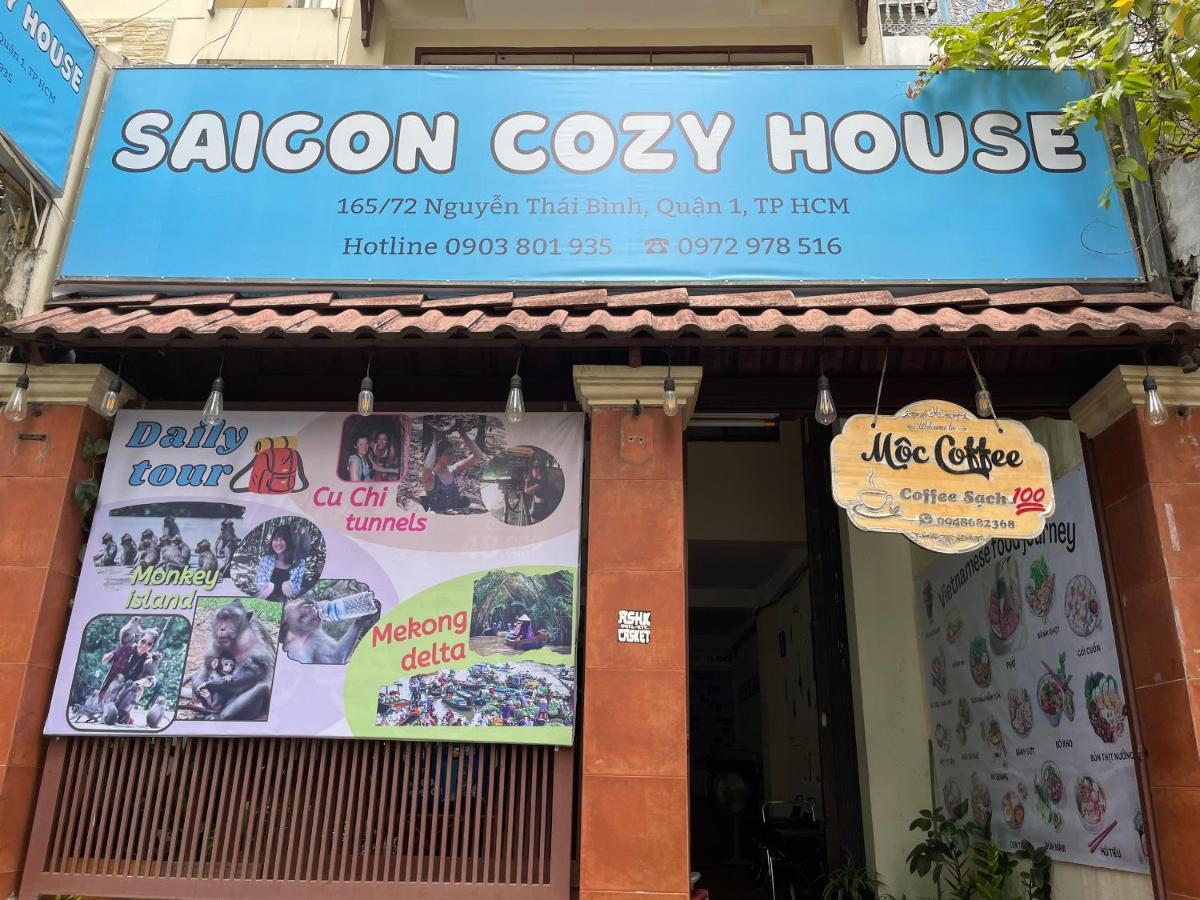 Saigon Cozy House & Coffee Vandrarhem Ho Chi Minh-staden Exteriör bild