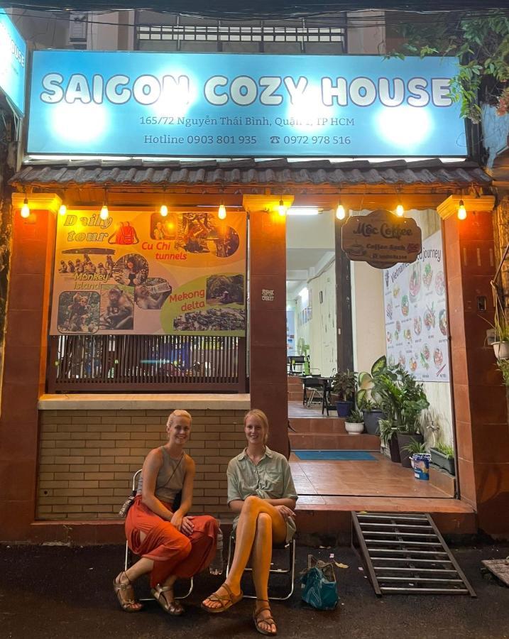 Saigon Cozy House & Coffee Vandrarhem Ho Chi Minh-staden Exteriör bild